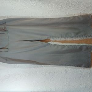 Dots Vintage Striped Wide Leg Dress Pants